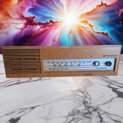 NORDMENDE SPECTRA ''C'' PHONIC AM/FM TABLETOP RADIO 1960s Germany - Works V Rare
