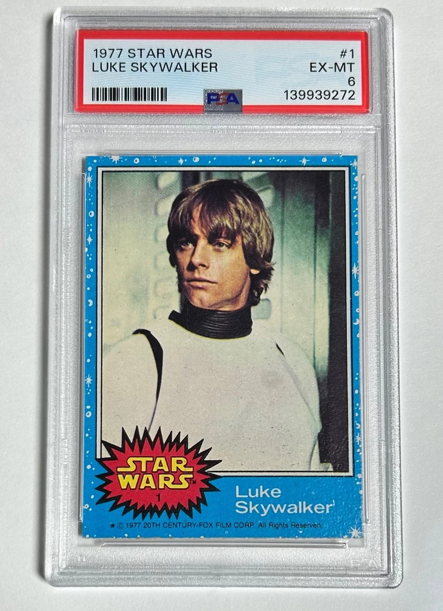 Luke Skywalker Star Wars Professional Sports Authenticator (PSA