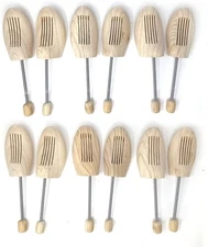 Cedar Elements Little Wholesale Program - Solid Pine Shoe Tree - 6 Pairs (X-Larg