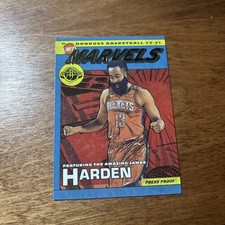2020-21 James Harden #19 Donruss Net Marvels Press Proof