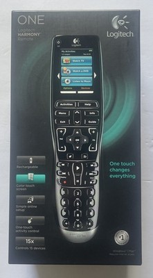 Logitech Harmony One Universal Remote Control with Dock Original Box Paperwork