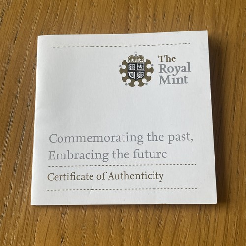 2008 Royal Mint Commemorating Past, Embracing Future Medal Issue COA (26444) - Picture 4 of 6