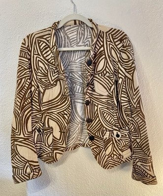 Blazer Leinen Boho Sommer Toni Gard