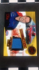 2005 Press Pass NHRA Driver Jason Line S.N. 0647/1000 Race-Used Shirt Card