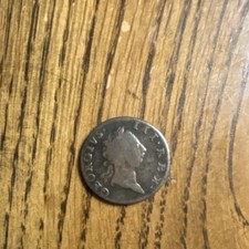 1766 Ireland Hibernia Halfpenny George III Short Bust Copper Coin