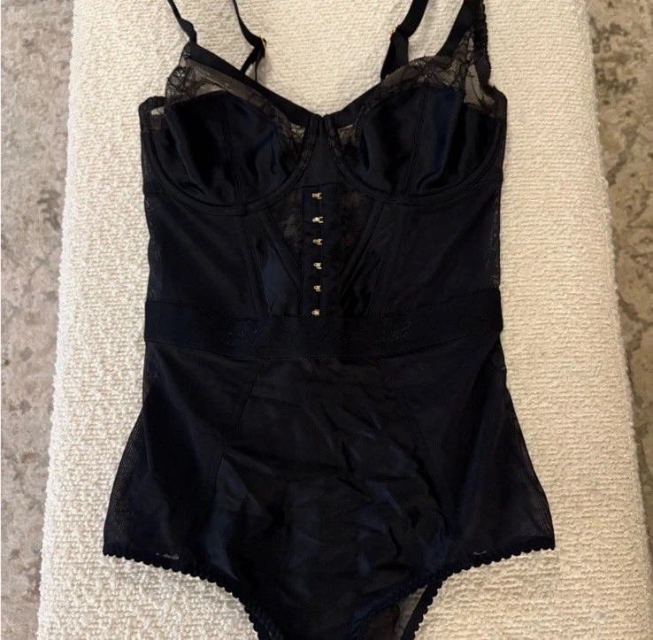 Agent Provocateur Veritee Bodysuit Black 34 C $675 - Image 4 of 4