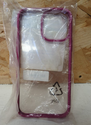 OtterBox REACT Case für iPhone 13 Pro Max/12 Pro Max, Klar/Pink, Slim & Robust