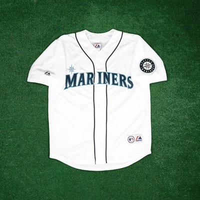 Josh Naylor 1994 Seattle Mariners Men's Home White Jersey w/ Team