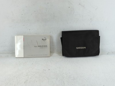 2014 Nissan Maxima Owners Manual Book Guide NNOT0