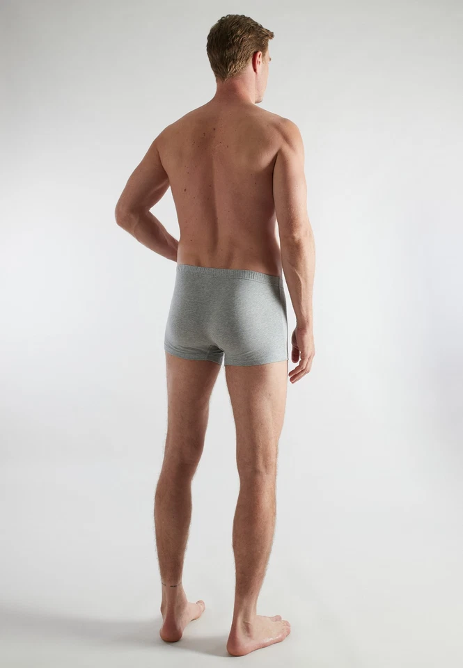 CECEBA Pants Boxershorts Herren 3er Pack Unterhosen grau Baumwolle enganliegend - Bild 3 von 4