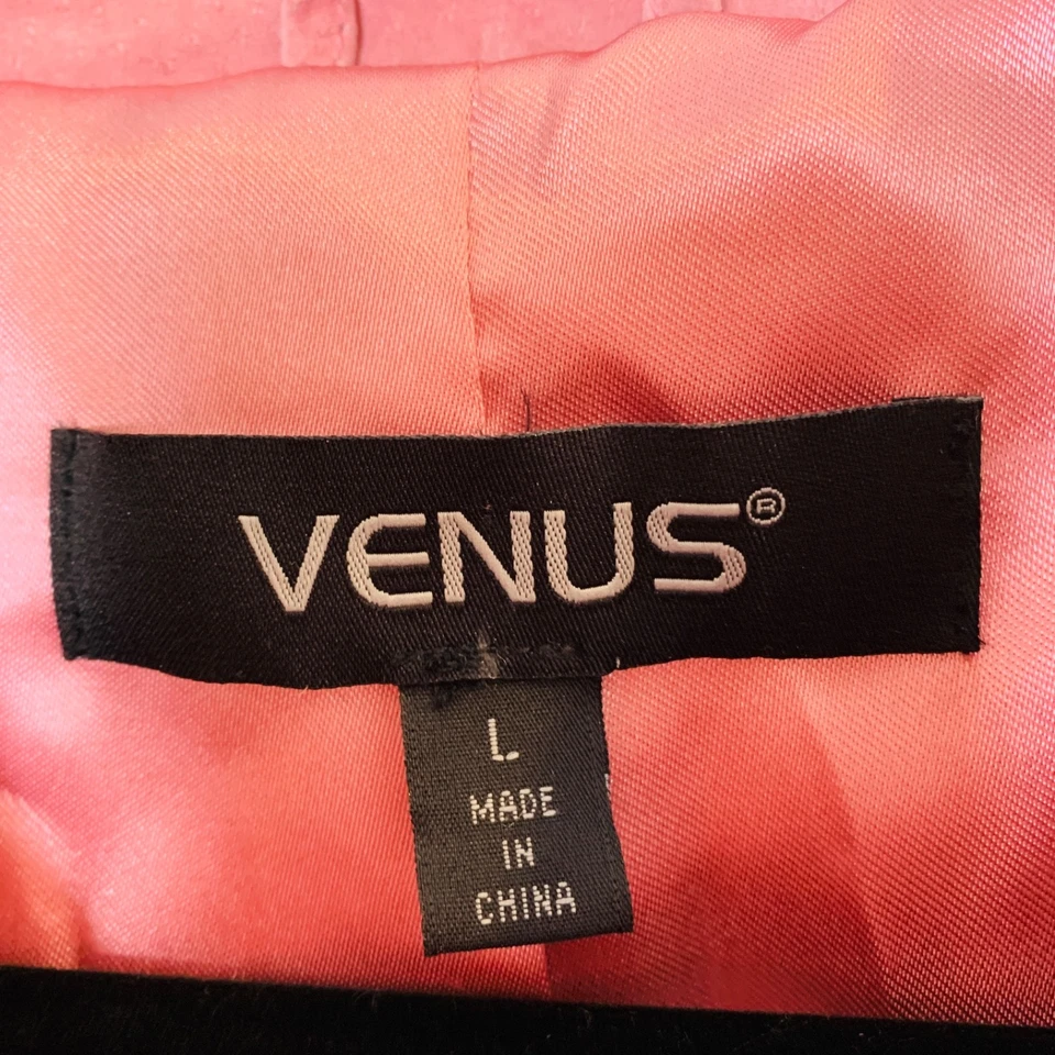 Trench coat vintage Y2K Vênus camurça rosa grande Barbie anos 90 esposa máfia dinheiro antigo - Imagem 3 de 4