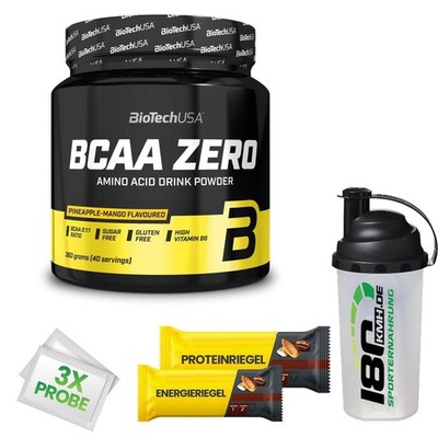 (74,72EUR/kg) Biotech USA BCAA Flash ZERO 360g Dose + Bonus