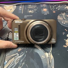 Nikon COOLPIX S9200 16MP 18x Optical Zoom Digital Camera Brown - 100 Working