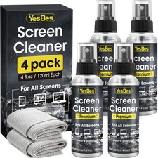 Screen Cleaner Spray 16oz 4oz x 4 Pack - TV x 4 Pack , 120ml-4P