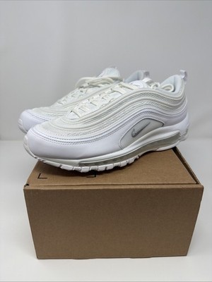 Sz 8.5 - Nike Air Max 97 'Triple White' 921826 101 - New -  (Ships Today)