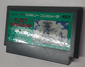 Nintendo FC Family Computer Famicom Game Software FLEET COMMANDER Fleet