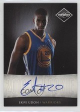 2010-11 Panini Limited Next Day Auto 71/99 Ekpe Udoh #1 Auto 0af