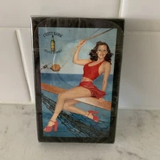 2000 Cutty Sark Scots Whisky Girl Pin-Up Playing Cards Brand New Sealed