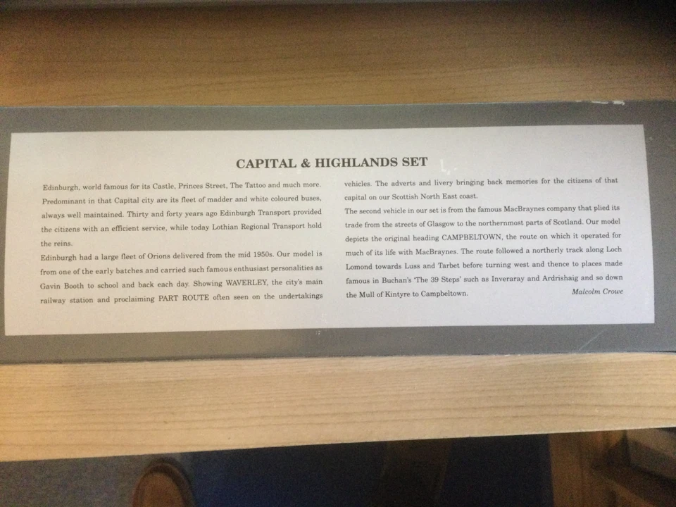 Corgi Omnibus - 97096 Twinpack Captial & Highlands -Boxed - new - Image 2 of 3