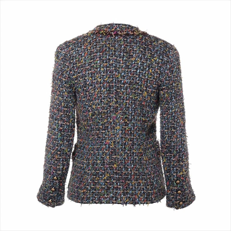 Giacca CHANEL COCO in tweed con bottoni multicolore WS15118