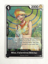 One Piece TCG Miss.Valentine(Mikita) OP14-087 Foil R The Azure Sea's Seven