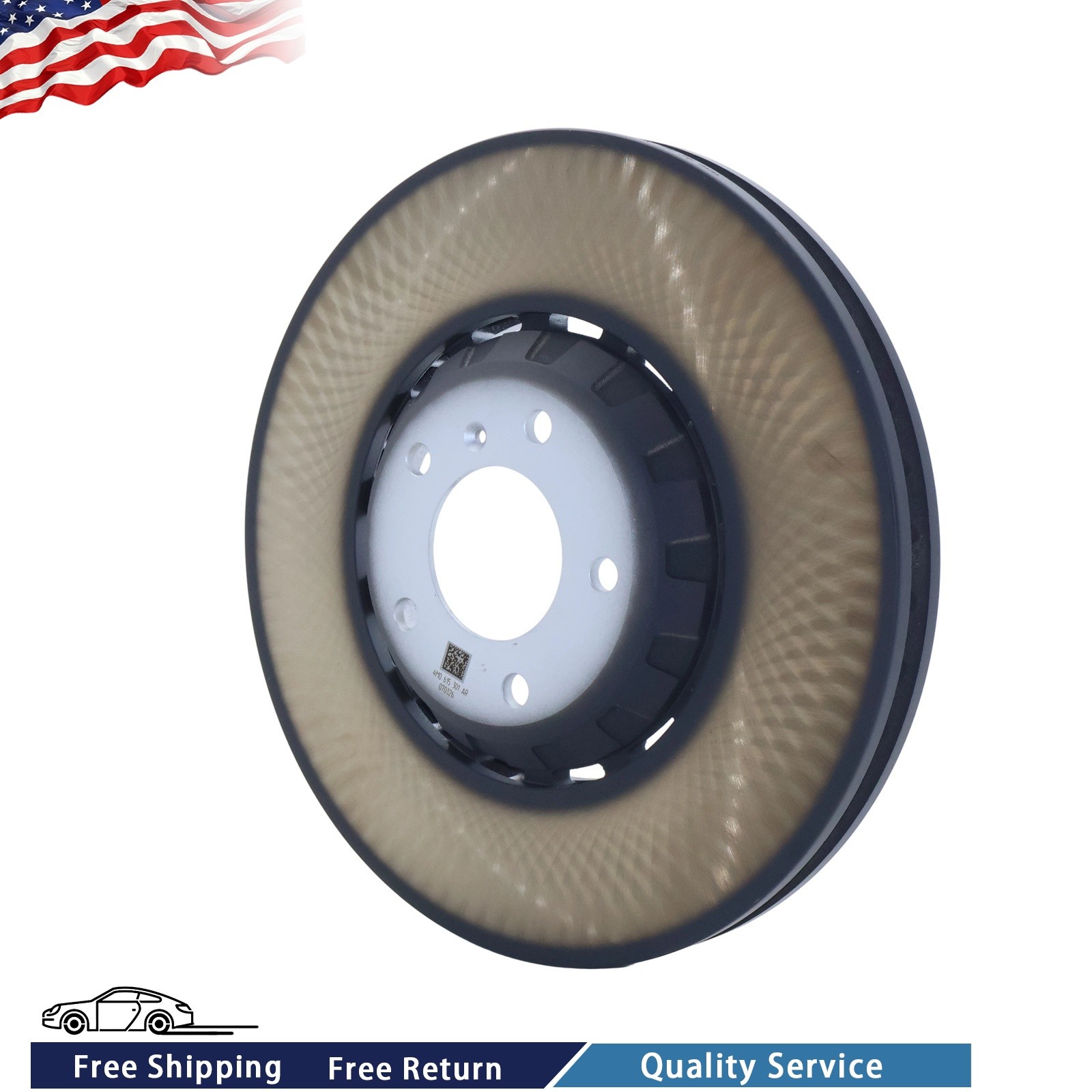 Bentley Bentayga Speed 2016-2023 Front Right Brake discs 2 pcs