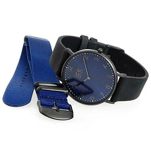 Ice Watch CHL.A.DUR.36.N.15 Ice City Durham Leather Strap Blue Dial Analog Watch - Image 2 of 2