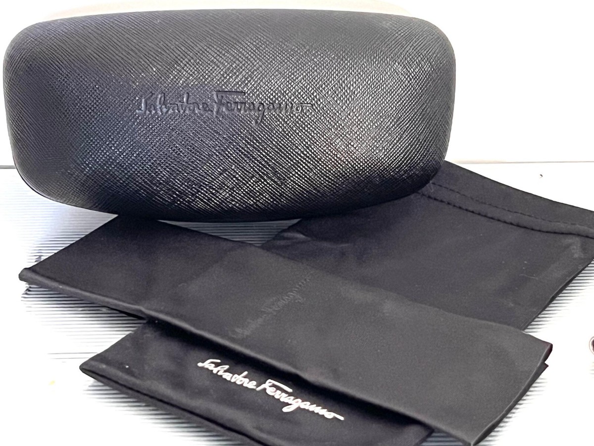 Salvatore - Ferragamo Sunglasses Eyeglasses Case Hard Shell BOX