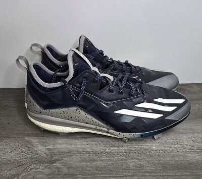 Mens Adidas Energy Ultra Boost Icon 2 Baseball Cleats Navy Blue CG4318 Size 12.5