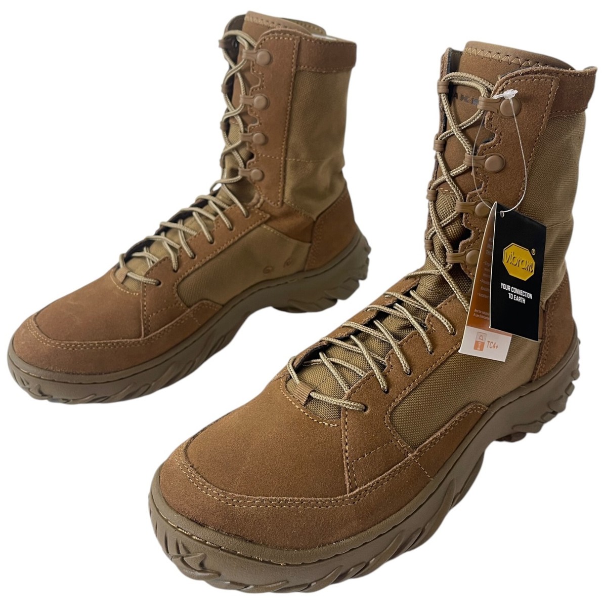 Oakley Hybrid Assault Coyote Desert Military Combat Boots Vibram