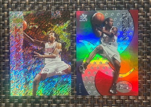 Allen Iverson 1996-97 Skybox NBA Hoops Rookies #295 (12 card mixed lot) - Picture 8 of 22