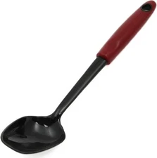 Chef Craft Select Nylon Basting Spoon, 11.75 inch, Red,Cooking Utensils