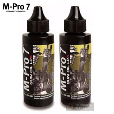2-PACK Hoppe's M-Pro 7 Combat Proven Gun Oil w/ LPX 4 oz. 070-1453 FAST SHIP