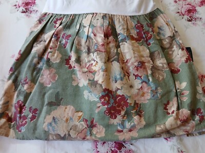 Ralph Lauren Melanie Queen Bed Skirt-1990's-100% Cotton-Heavier Fabric