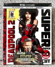 DEADPOOL 2 SUPER DUPER CUT 4K UHD + Blu-ray TARGET EXCLUSIVE BOOK NEW MINT OOP