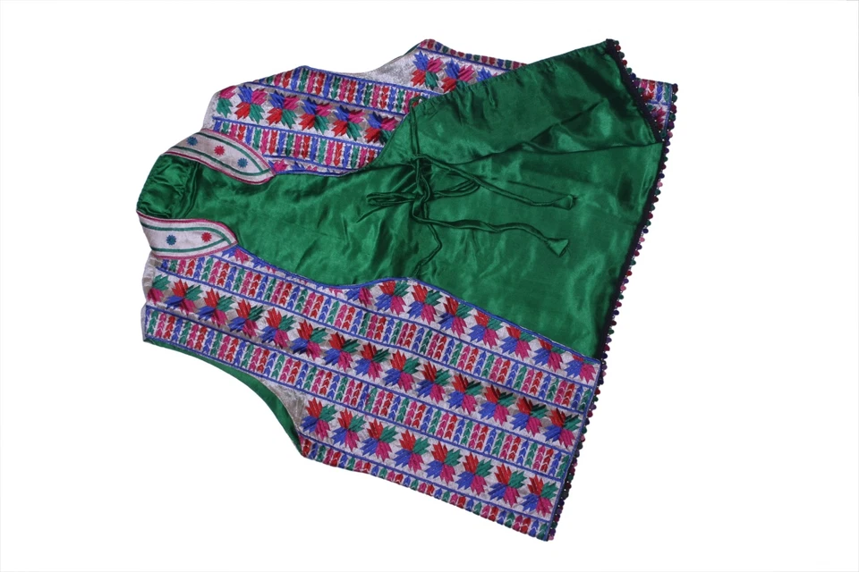 Donate Blind Cat Rescue - Embroidered Silk Jacket with Silk Antique Thread-work - Image 3 of 3