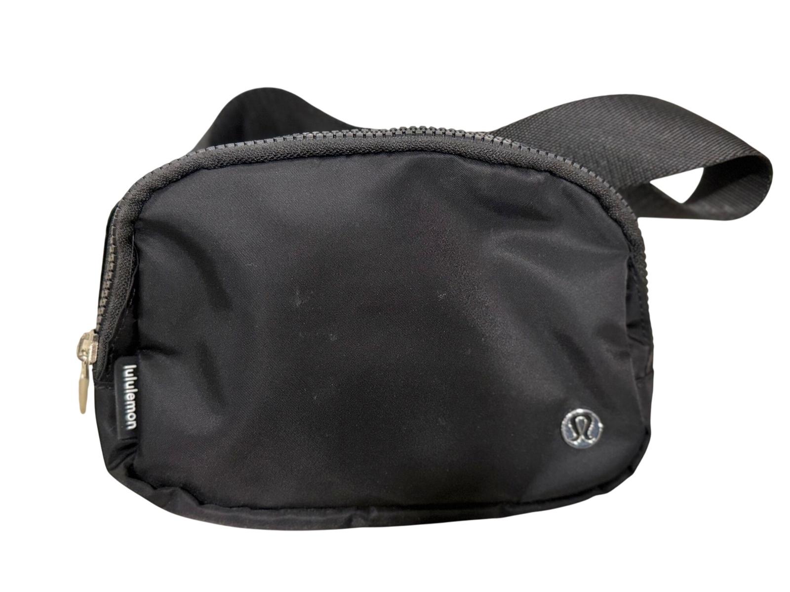 Lulmon Black Crossbody Fanny Pack with Adjustable Belt Strap  