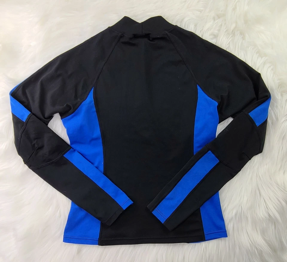Camiseta deportiva Speedo L Endurance negra y azul de rendimiento ENVIADA RÁPIDAMENTE 💨 Foto 2 de 4
