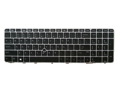 US Backlit Keyboard Pointer for HP EliteBook 755 G3 G4 850 G3 G4 ZBook 15u G3 G4