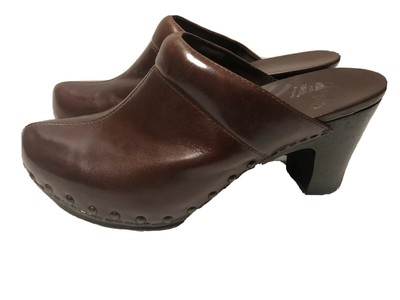 dansko clogs wooden sole