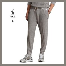 Image of NWT - Polo Ralph Lauren Men's Soft Waffle-Knit Jogger Pants, Sz L - $138