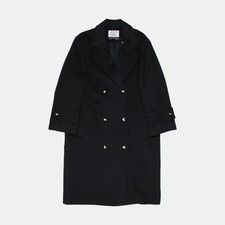Avoca Overcoat / Size S / Womens / Black / Rayon