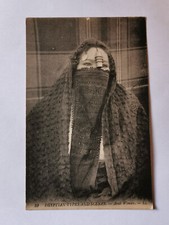 Old postcard Egyptian Types and Scenes - Arab Woman
