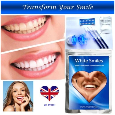WHITE SMILES Advanced Teeth Whitening Gels Kits Sku:36 Strong Bleach Professional Grade PAP