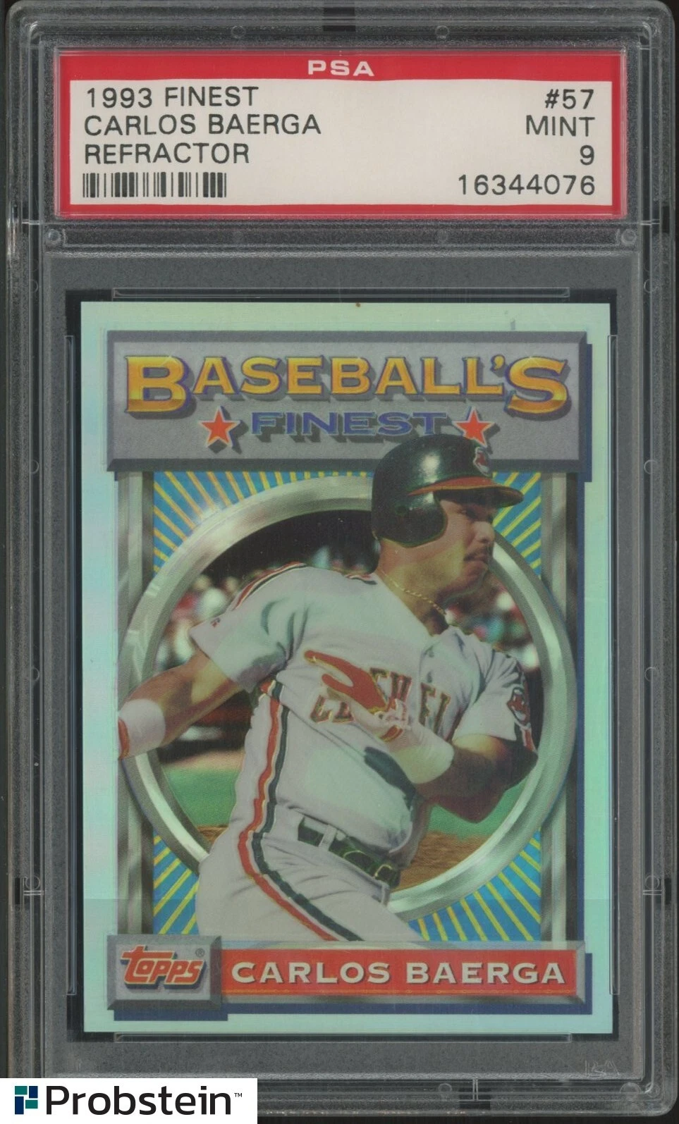 Carlos Baerga trading card