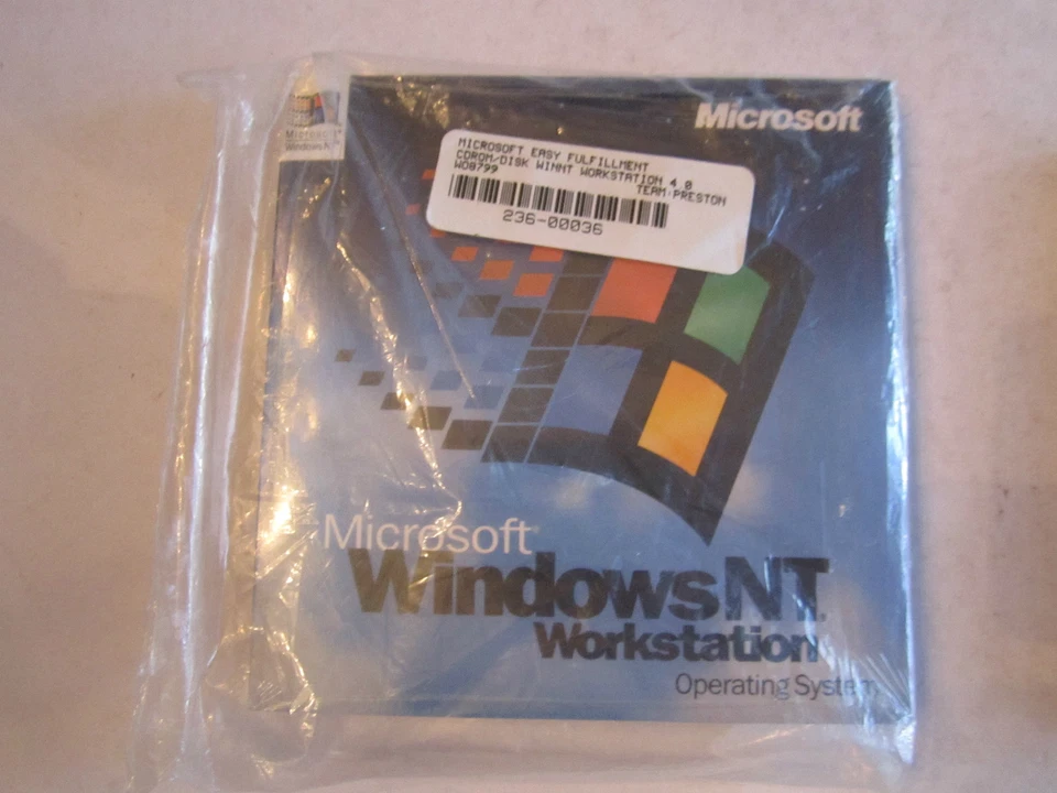MICROSOFT WINDOWS NT WORKSTATION OPERATING SYSTEM & IOMEGA CD-R RECORDABLE DISC - Image 3 of 4
