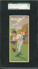 1955 Topps Doubleheaders Baseball #119/120 Parnell Hurd SGC 8