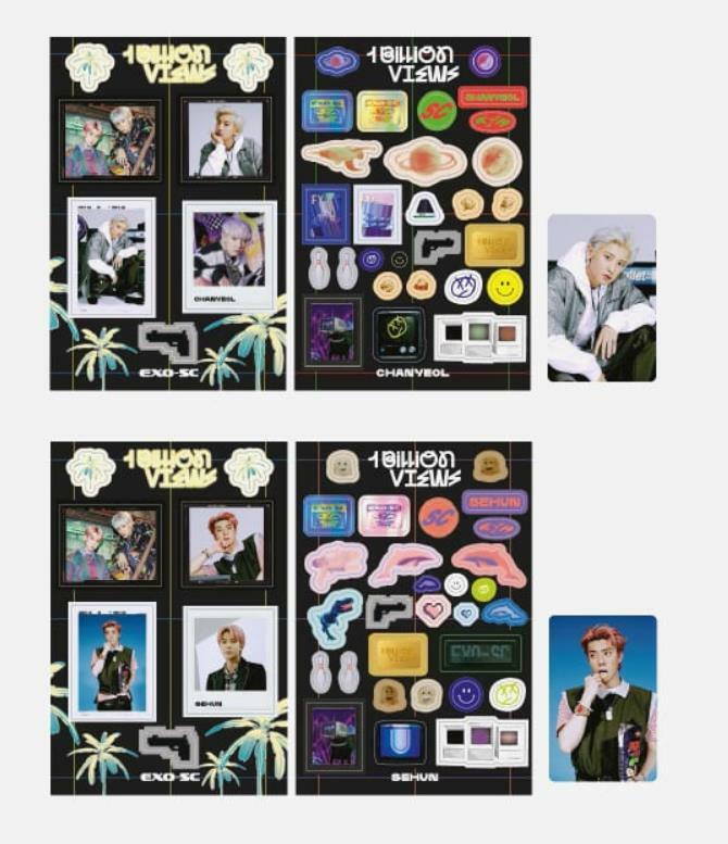 EXO-SC EXO Billion Views SMTOWN OFFICIAL GOODS SMARTPHONE DECO