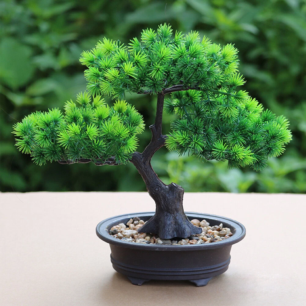 Lifelike Table Decoration Artificial Bonsai Tree Yard Home Office