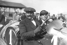 Sunbeam factory racer Cailois 1913 French Grand Prix Amiens racing photo